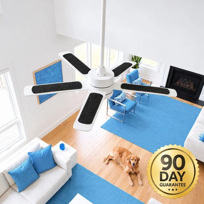 Amelle™ Ceiling Fan Filter — Activated Carbon Dust & Odor Capture Pads